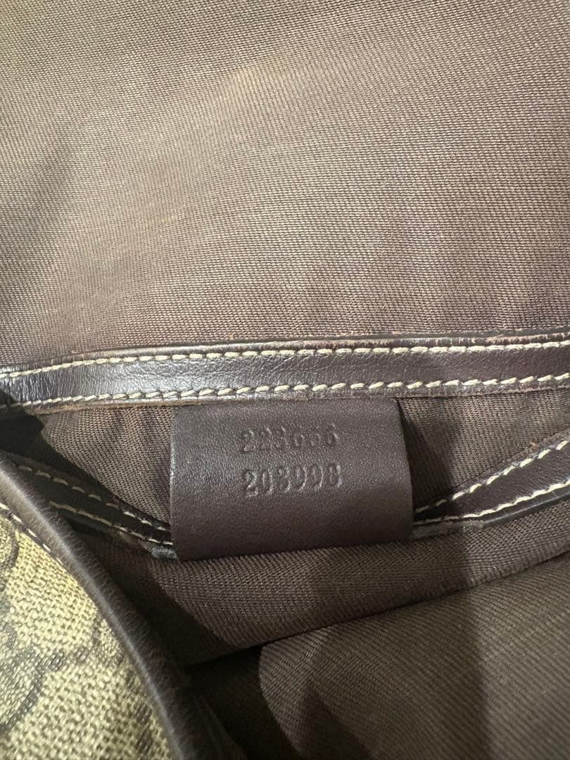 GUCCI グッチ ショルダーバッグGGスプリームフラップラグジュアリー