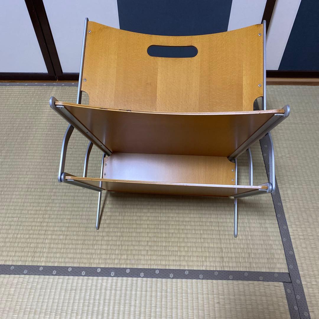 イタリア製 YCAMI イカミ 折りたたみ式 マガジンラック ⭐️定価6万8千