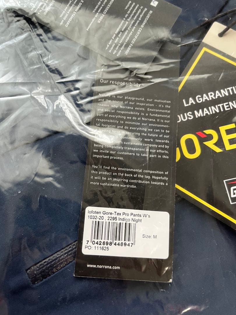 lofoten Gore-Tex Pro Pants ロフォテン　ウィメンズ　M