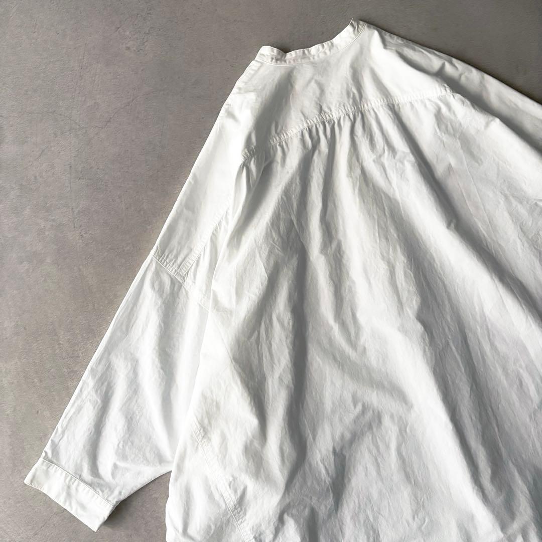 通年 美品 Curensology カレンソロジー ボリュームシャツワンピース