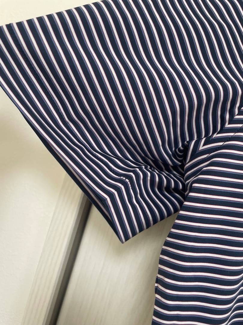 【新品タグ付】PETER MILLAR M 紺 ゴルフ UPF50