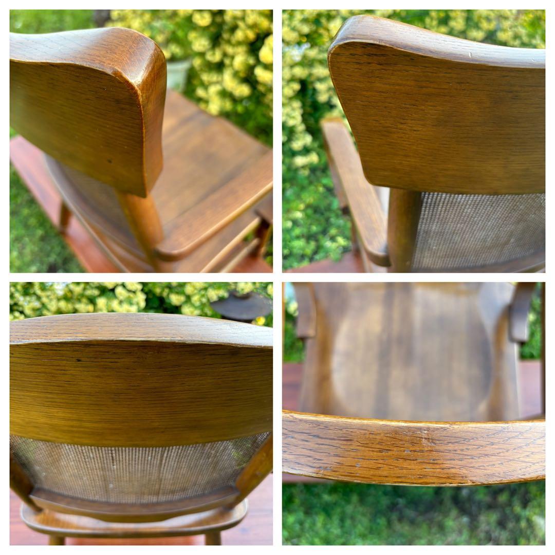 KASHIWA/柏木工 木製 アームチェア ②ダイニングチェア