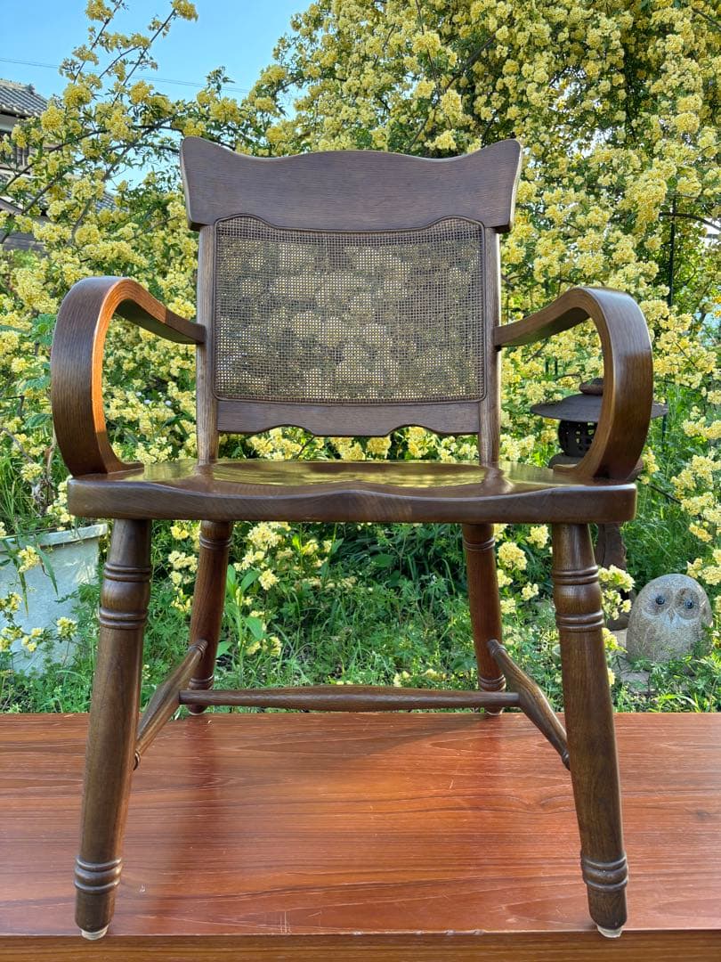 KASHIWA/柏木工 木製 アームチェア ②ダイニングチェア