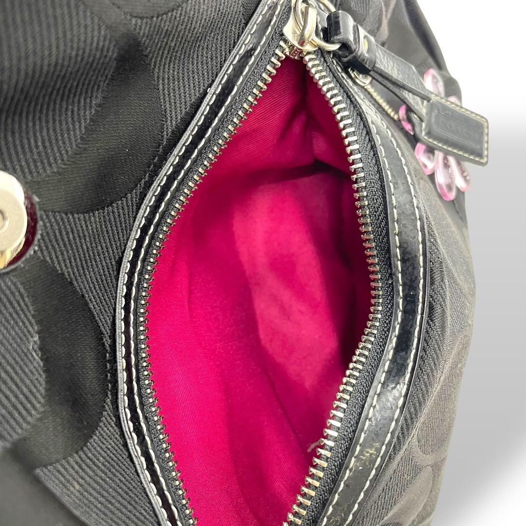 バッグ Coach Poppy Signature Backpack