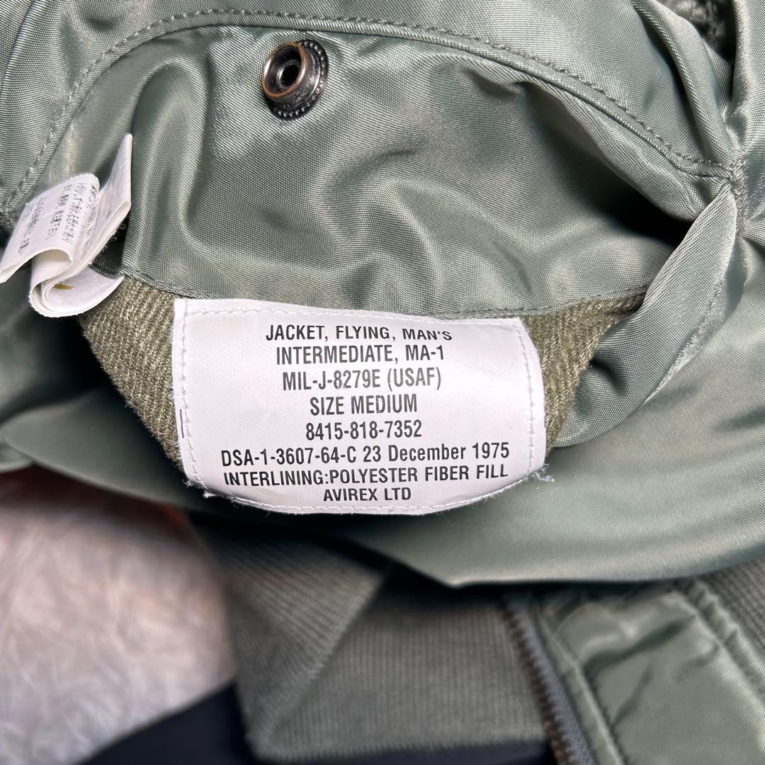 アヴィレックス　トップガン　L-2B フライトジャケット　ワッペン　ma-1 M