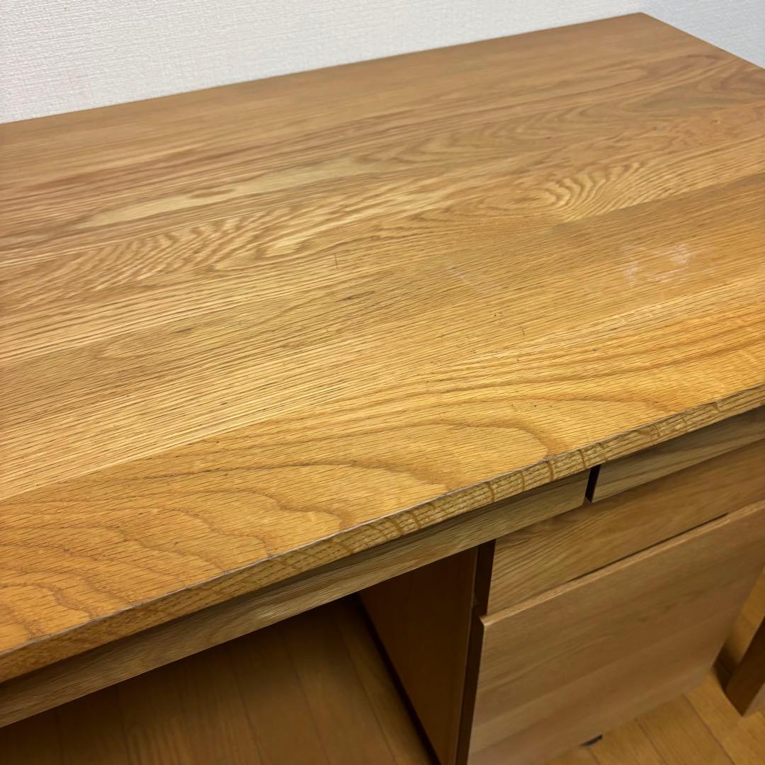 無印良品　デスク　オーク材　机のみ