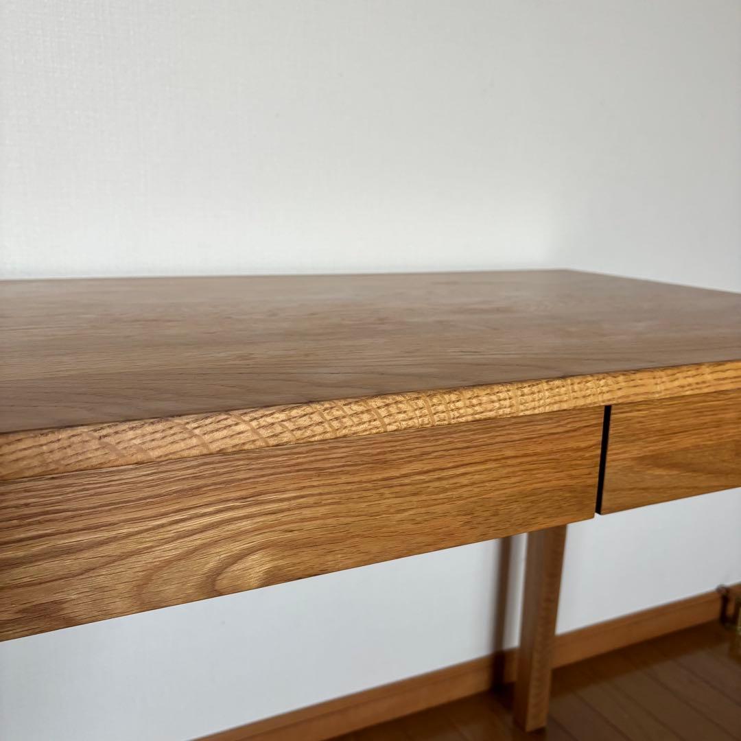 無印良品　デスク　オーク材　机のみ