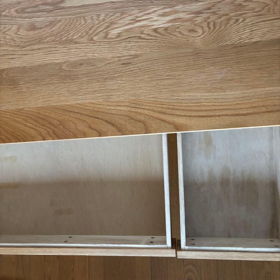 無印良品　デスク　オーク材　机のみ