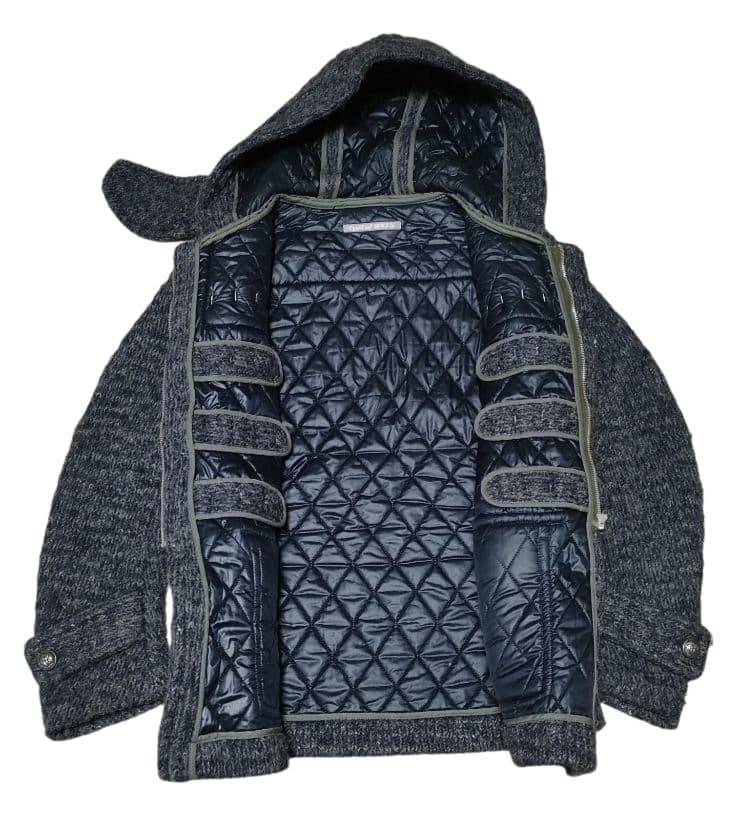 フランシストモークス】✨美品 ウールダッフルコート グレー XL - メルカリ