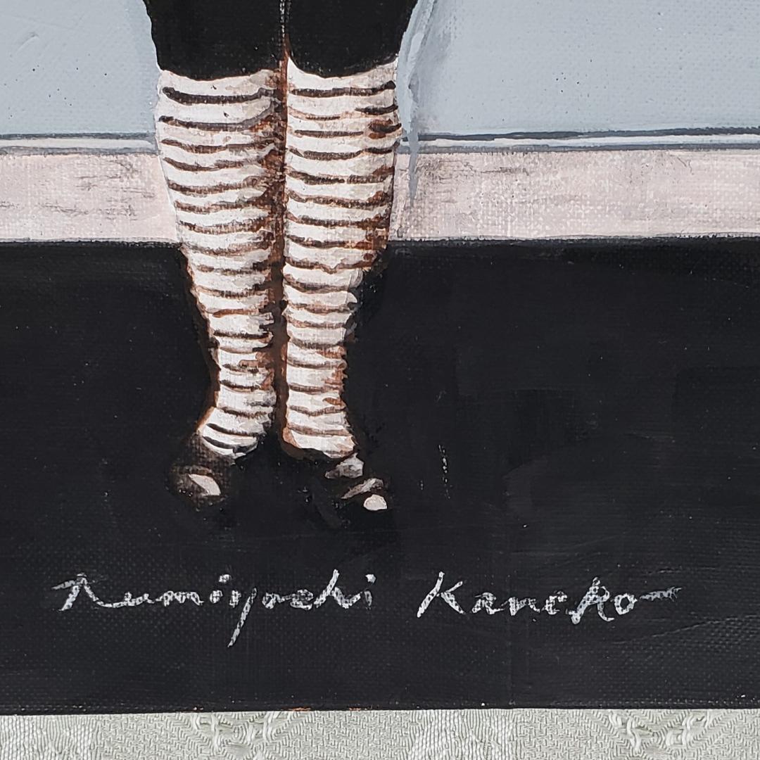 シンベエ様専用】『猫を抱く少年 Version3』F8 模写◇検） 金子国義