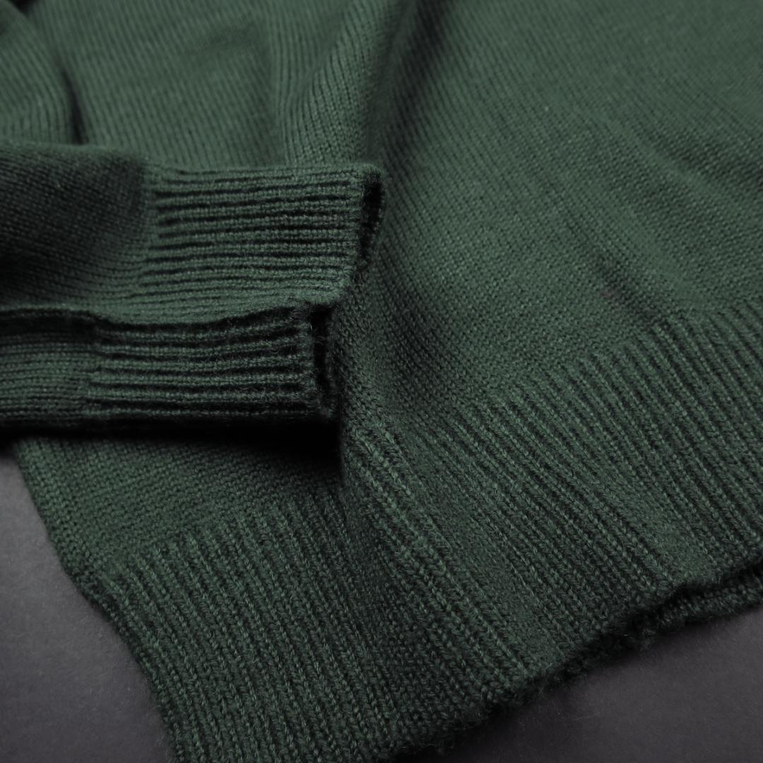 SHIPS×THE BEATLES　コラボ ニット セーター 緑　L