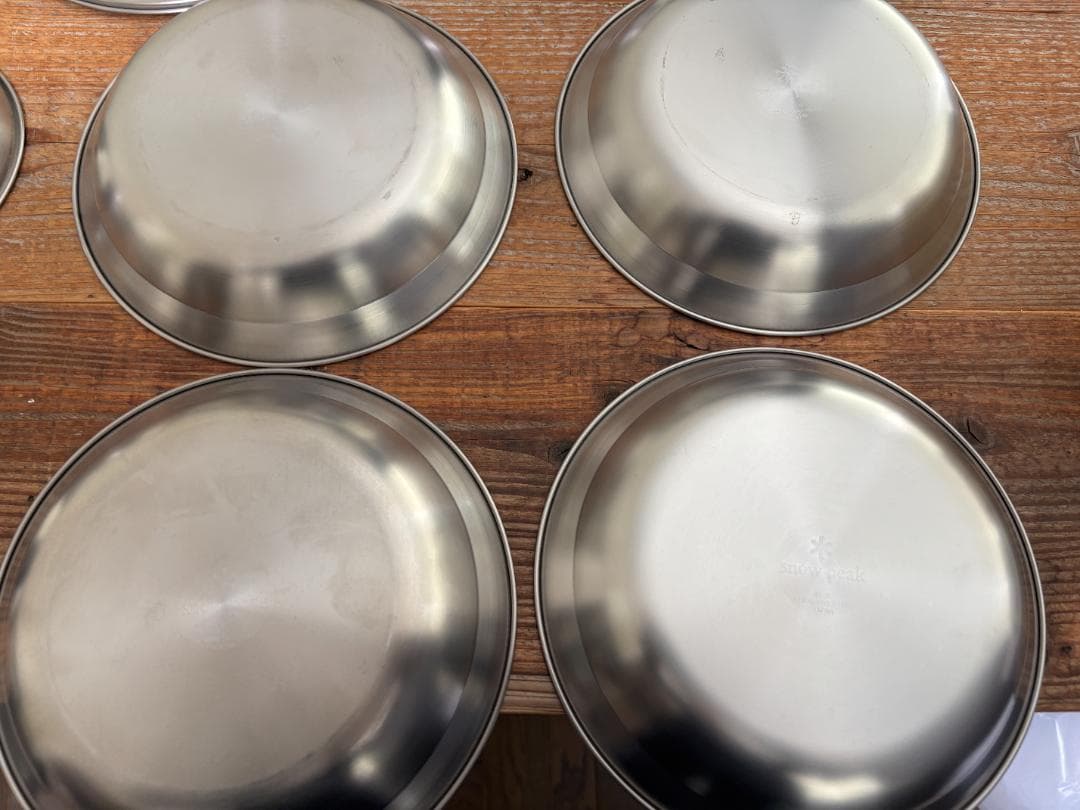  PEAKスノーピーク テーブルウェア4点セット4人分（ファミリー）