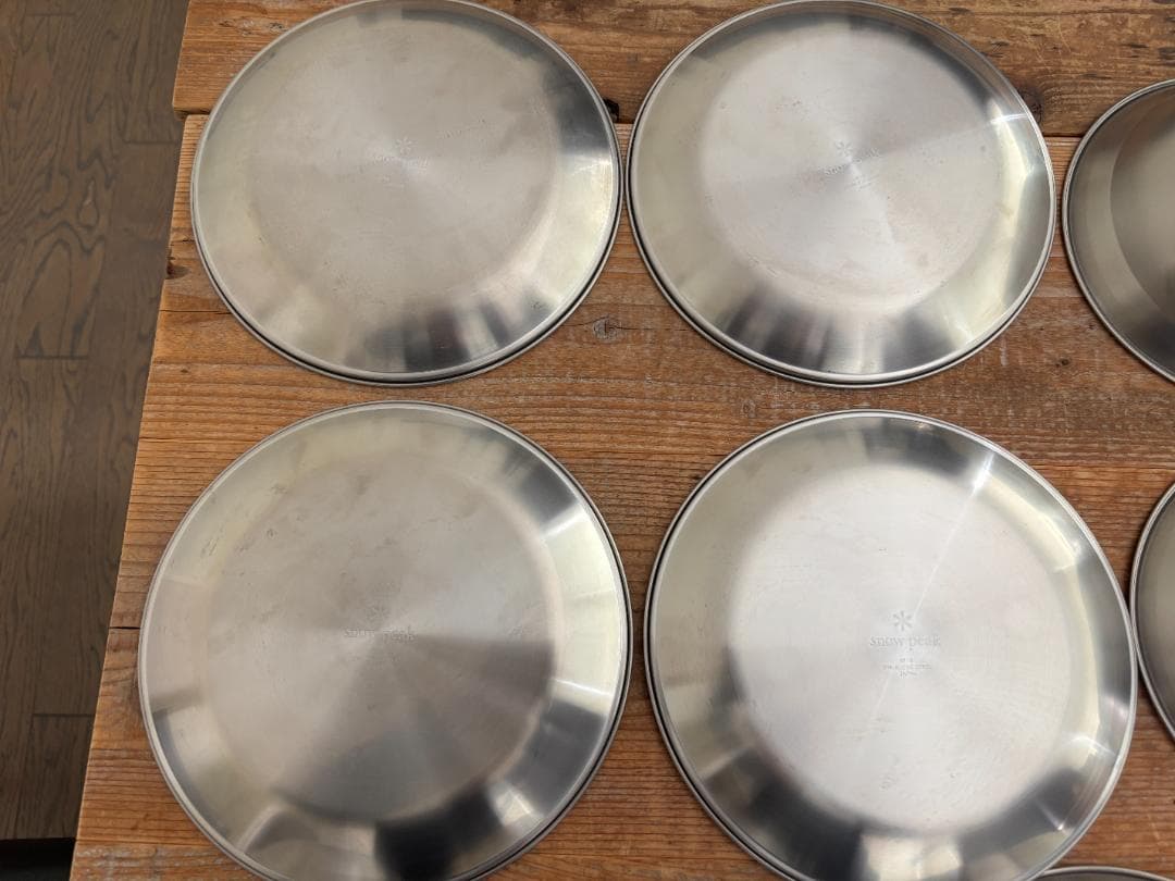  PEAKスノーピーク テーブルウェア4点セット4人分（ファミリー）