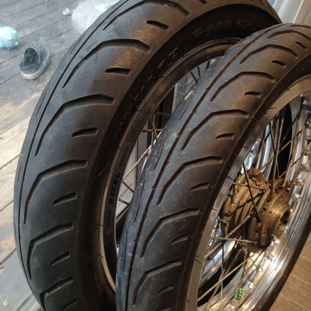 エクセルHリム☆ワイドリム☆GSX400Eザリ☆ゴキ☆サンパチ☆GS400