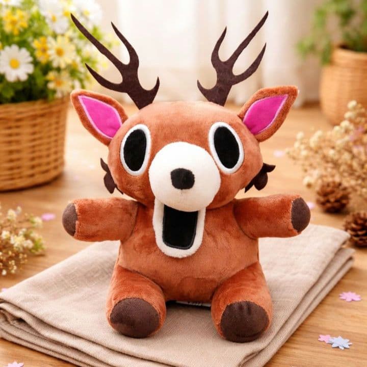 ロブロックス森で99日生き残る かわいいシカぬいぐるみ99ナイト