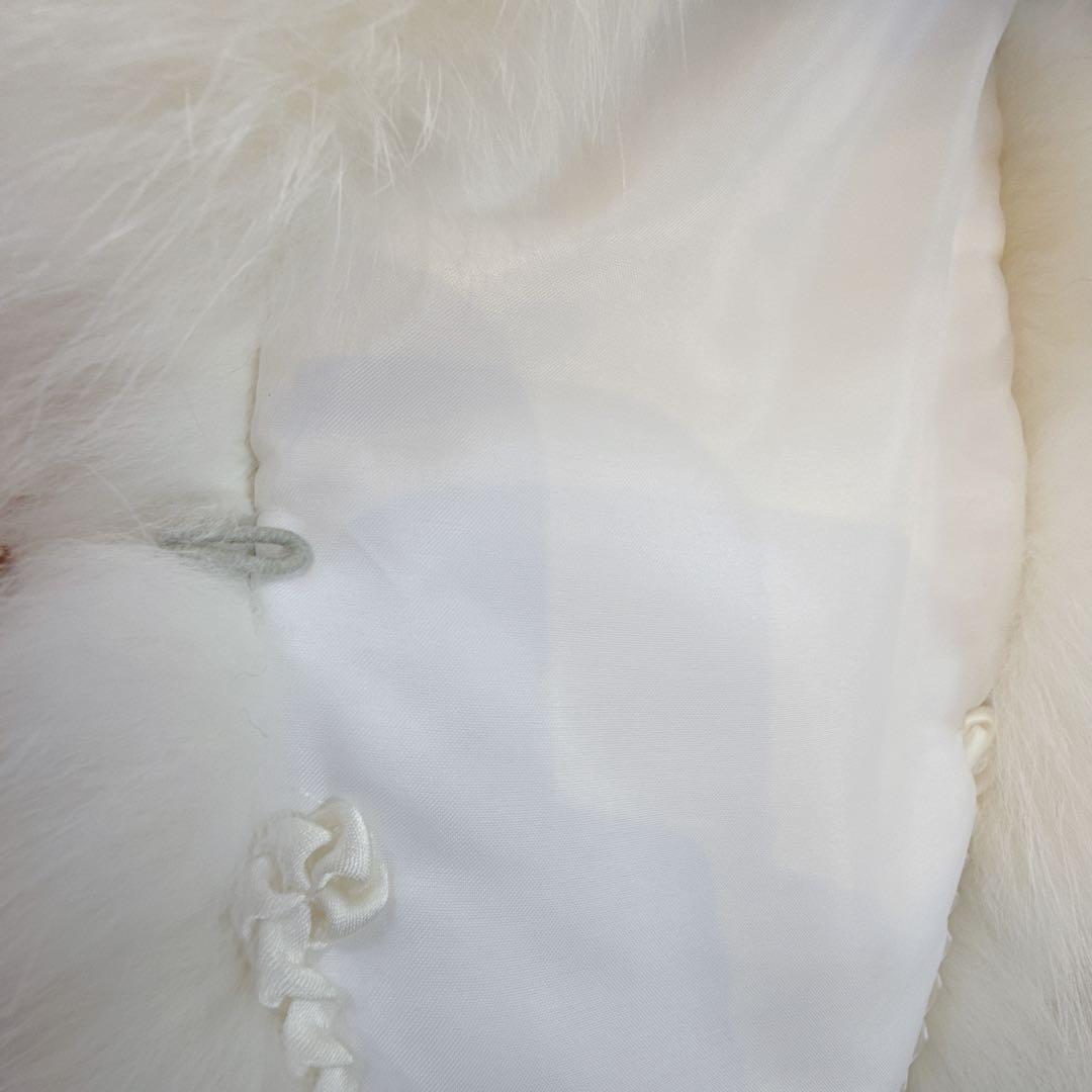 未使用　サガフォックス　シャドーFOX　成人式ショール　SAGAFOX　ホワイト