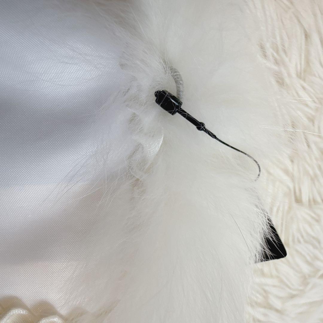 未使用　サガフォックス　シャドーFOX　成人式ショール　SAGAFOX　ホワイト