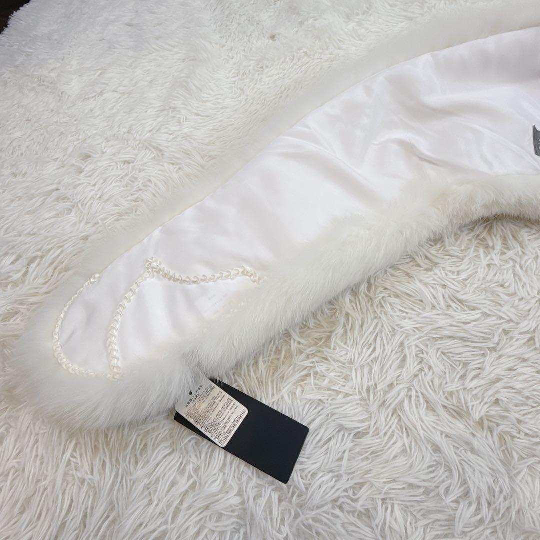 未使用　サガフォックス　シャドーFOX　成人式ショール　SAGAFOX　ホワイト