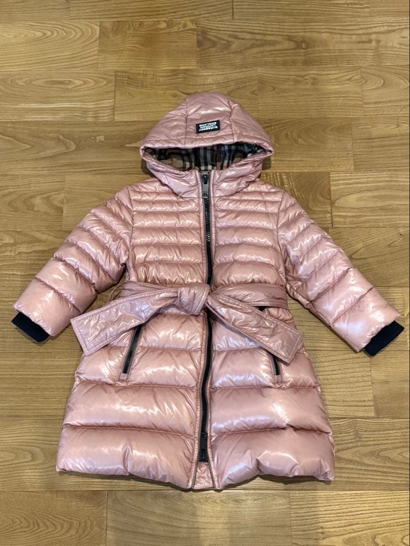 BURBERRY バーバリー ノバチェック ダウン 3Y98cm - メルカリ