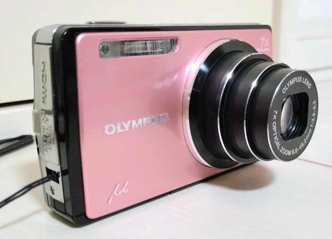 OLYMPUS μ-7000 ピンク デジタルカメラ