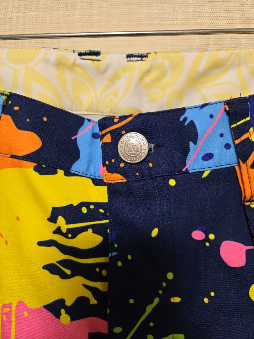 【新品】ラウドマウス カラフルスプラッシュ パンツ