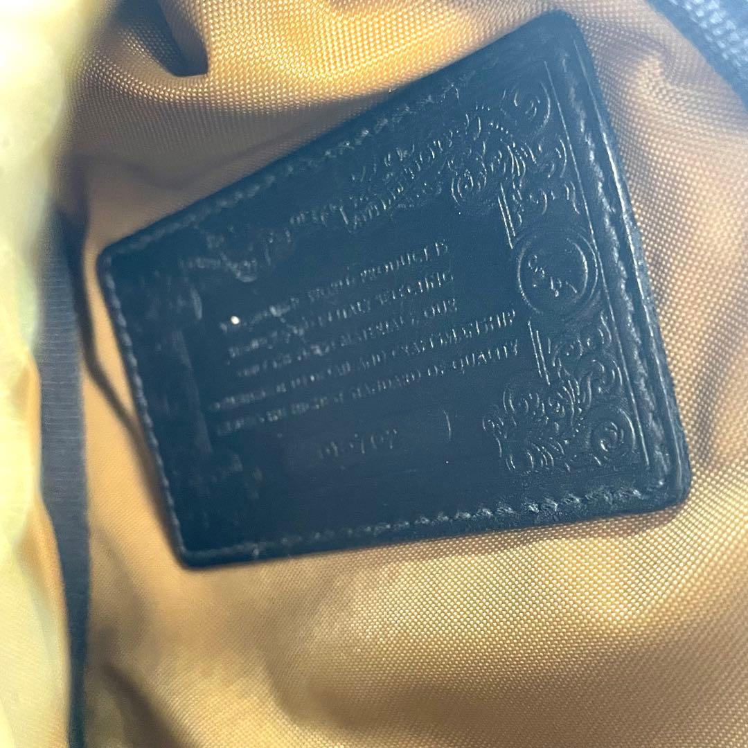 ハンティングワールド　ボディバッグ　ウエストバッグ　バチュークロス　ブラック