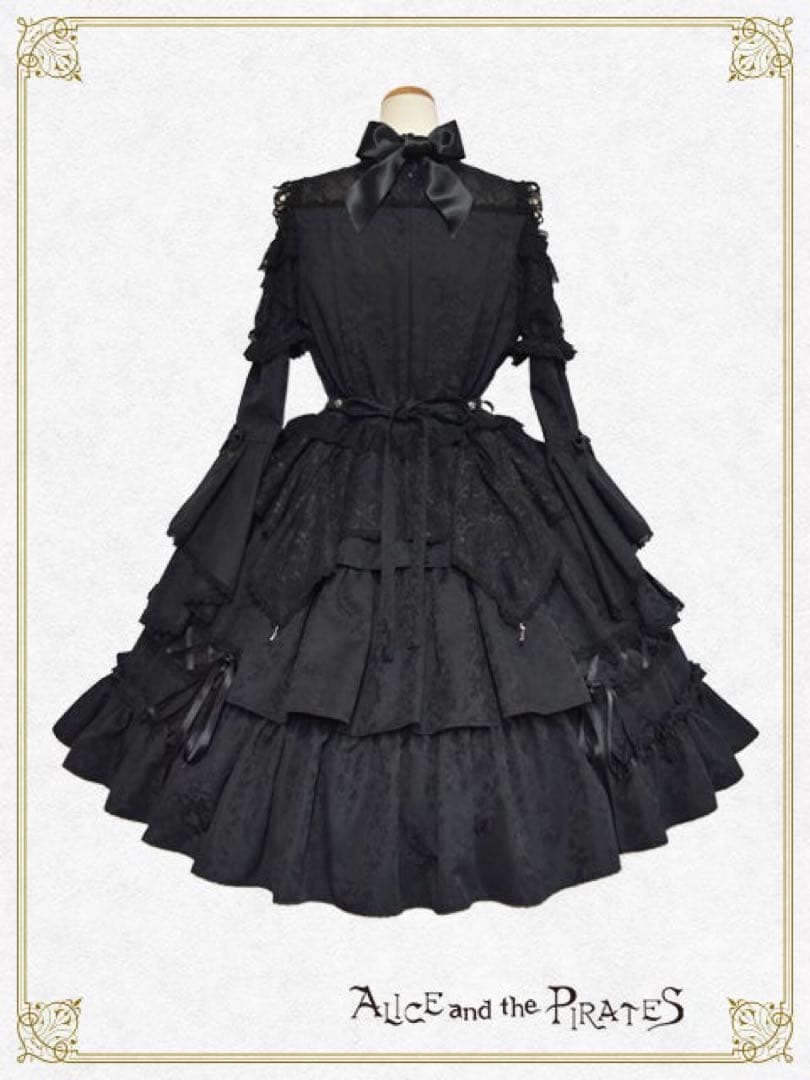 Wicked Rose Princess~薔薇の魔法~ワンピース 黒白