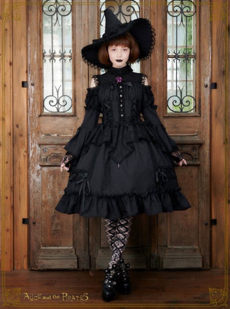 Wicked Rose Princess~薔薇の魔法~ワンピース 黒白