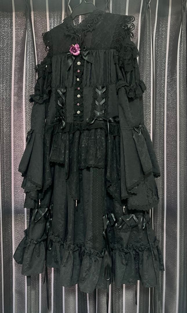 Wicked Rose Princess~薔薇の魔法~ワンピース 黒白