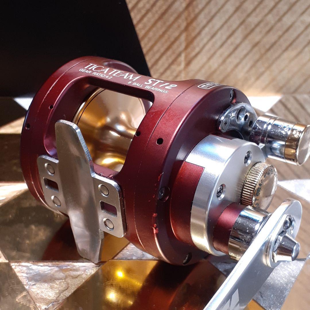 TICA TEAM ST12 ベイトリール トローリング 船用 磯釣り 極美品