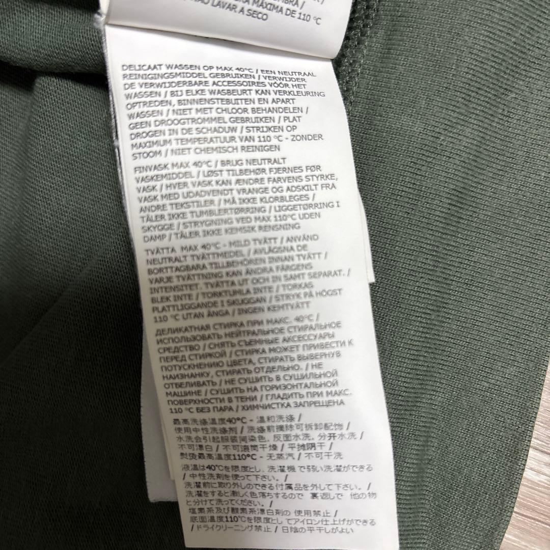 STONE  オリーブグリーン トレーナー