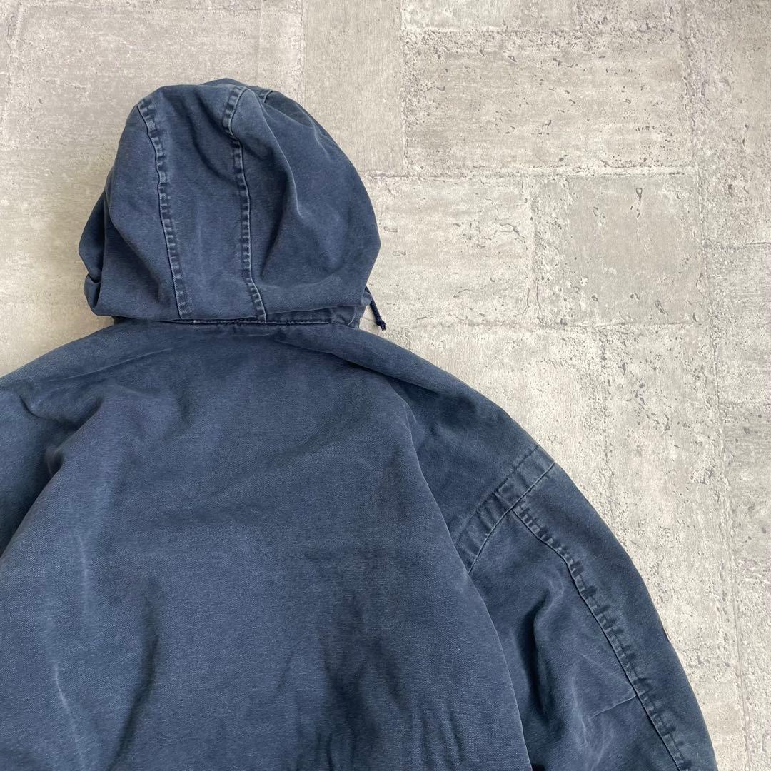 イタリア製 vintage ダック地 ファイヤーマン ワークジャケット ブルー系