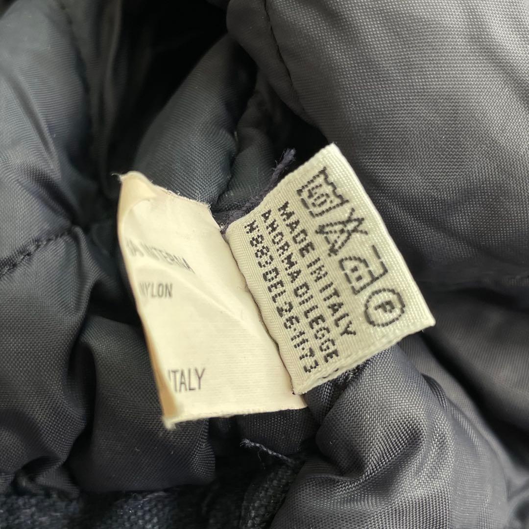 イタリア製 vintage ダック地 ファイヤーマン ワークジャケット ブルー系