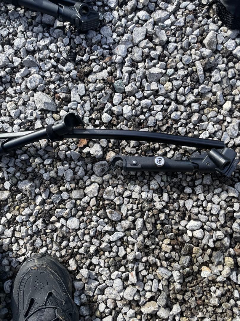 VASTLAND 2WAYコット&インフレータブルマット　セット　ブラック