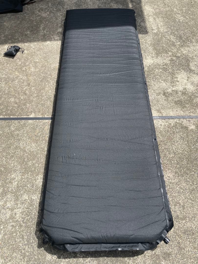 VASTLAND 2WAYコット&インフレータブルマット　セット　ブラック