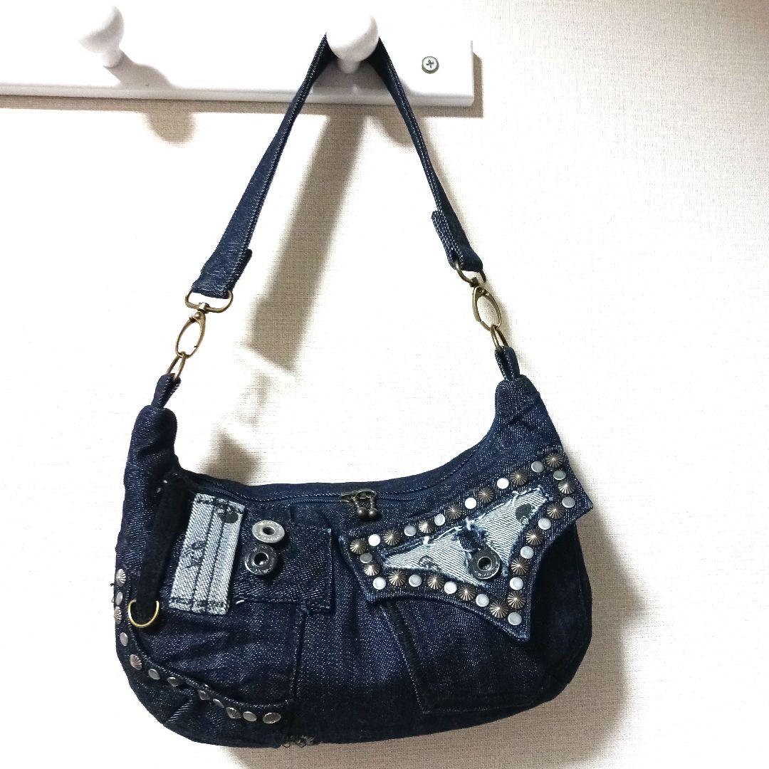 ☆しらゆり☆様専用 リメイクデニム ①ボックス型ウエストポーチ②