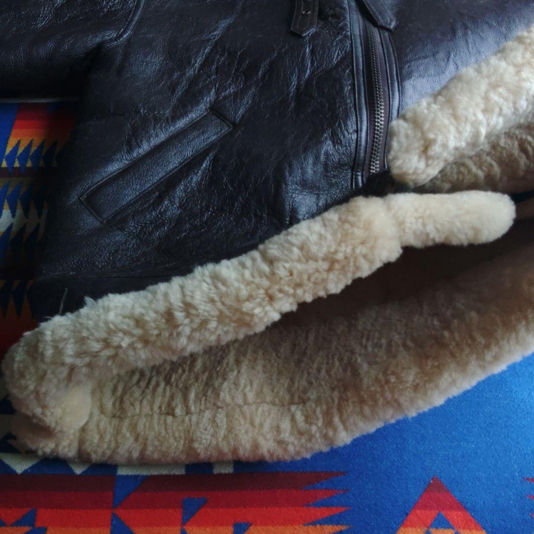 GLEEMAN Type B-3 レザージャケット　革ジャン(XL)