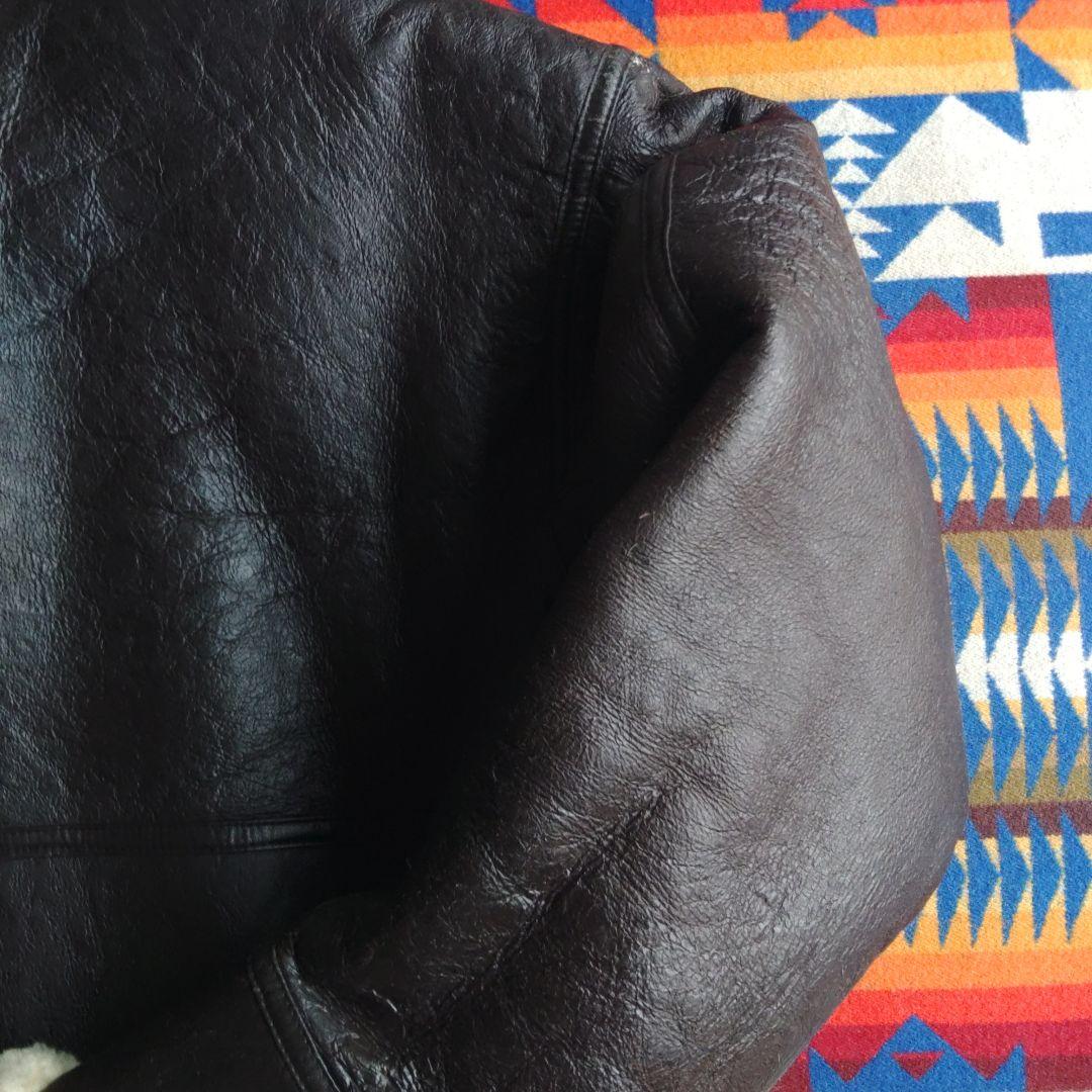 GLEEMAN Type B-3 レザージャケット　革ジャン(XL)