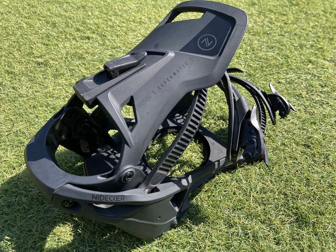 Nidecker ビンディング スーパーマチック ブラック Lサイズ 右足のみ