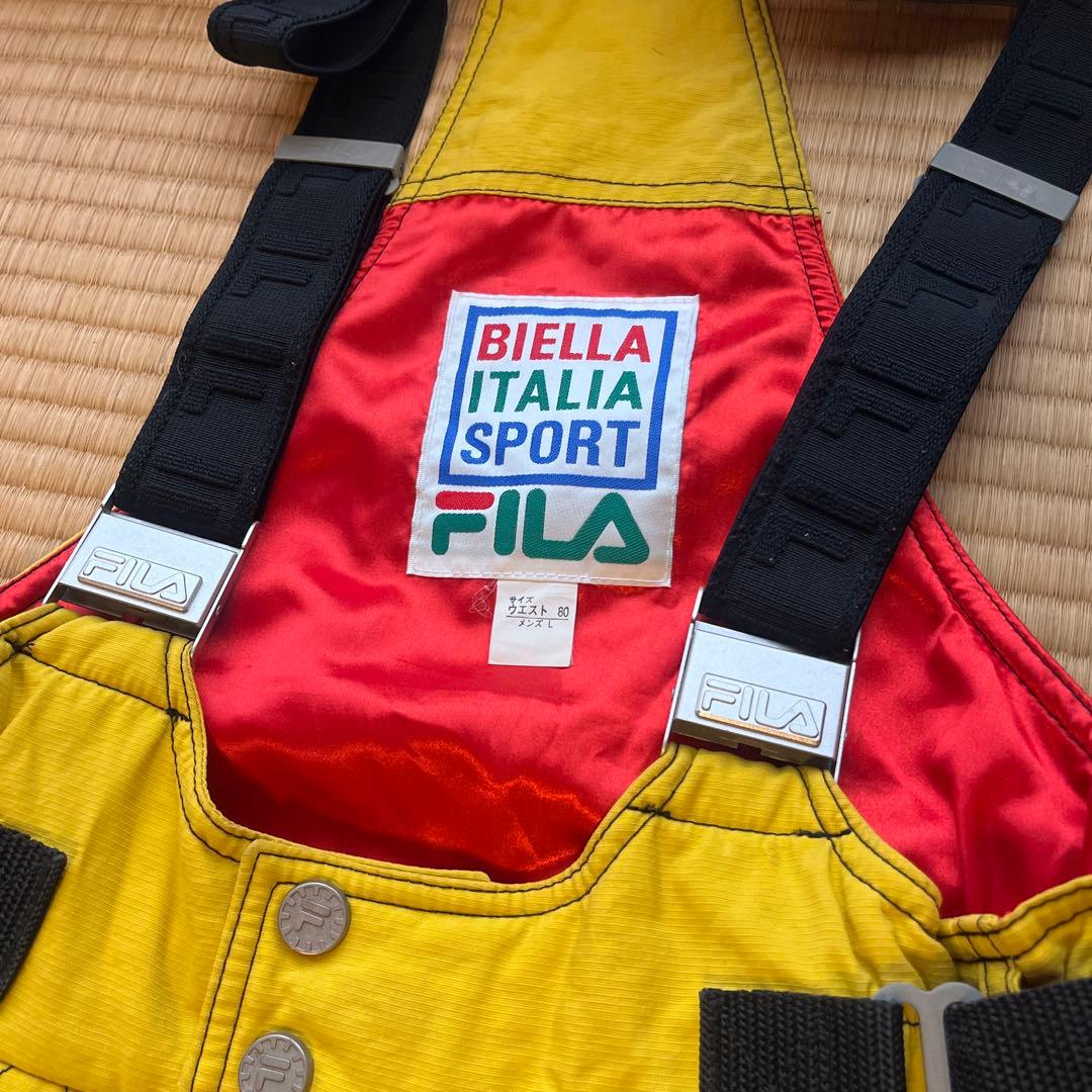 レア品 FILA スキーウェア上下 ヴィンテージ 90s 美品 - スキー特別