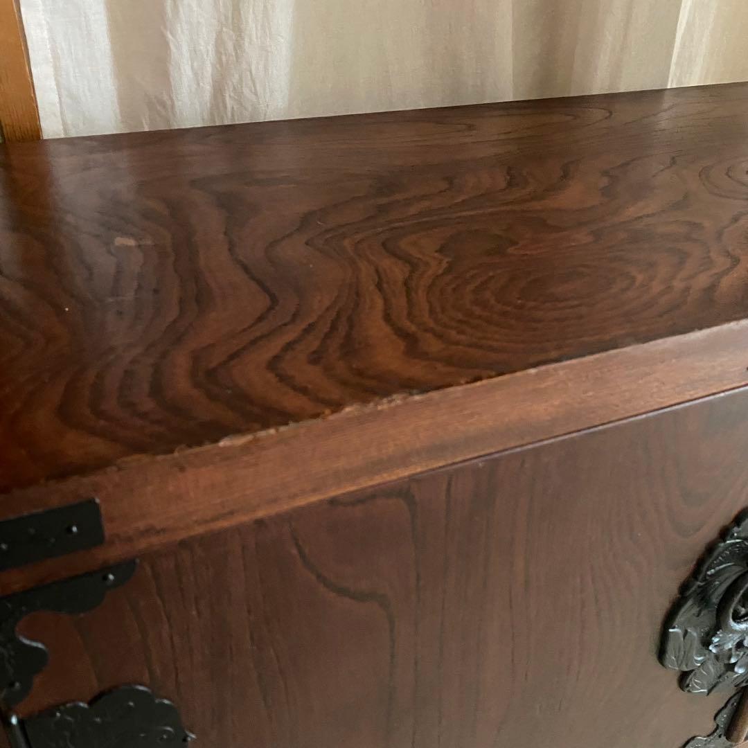 美品　岩谷堂　岩谷堂家具　飾り棚　茶箪笥　箪笥　民芸家具　岩谷堂箪笥　和　棚