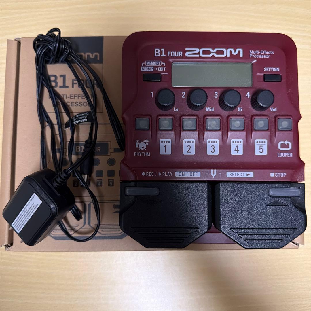 zoom b1four コード付き