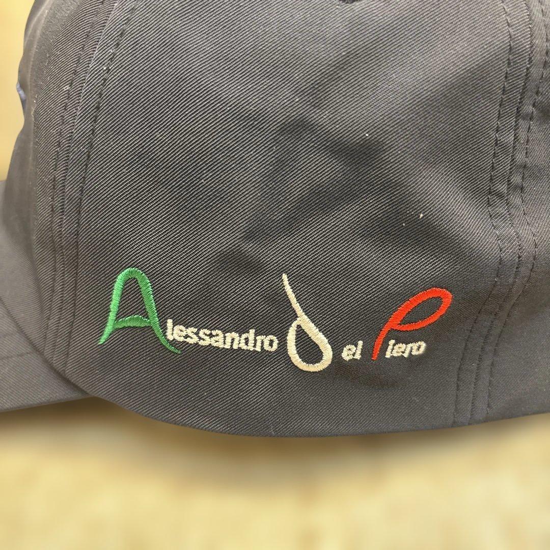 麦わらのAAA【未使用】1piu1uguale3デルピエロコラボ CAP