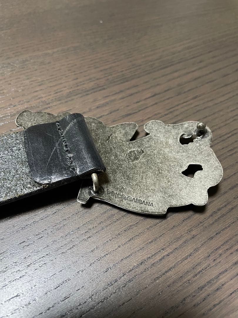 GW値下げ！希少品）DOLCE&GABBANA星座（水瓶座）のレザーベルト