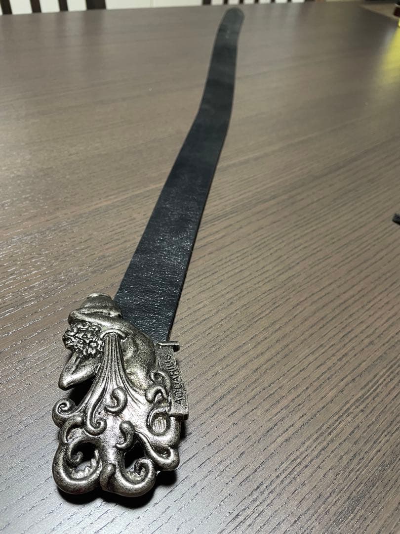 GW値下げ！希少品）DOLCE&GABBANA星座（水瓶座）のレザーベルト