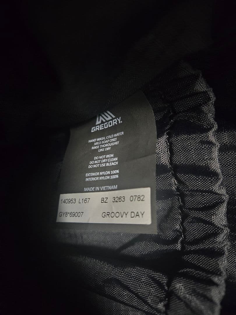 GREGORY バックパック ブラック