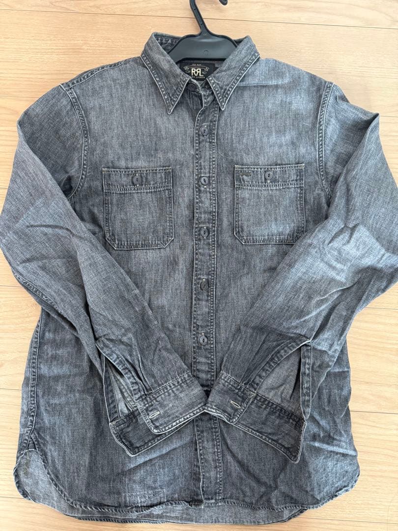 ダブルアールエル　グランメゾン東京　木村拓哉着用　ワークシャツ　S