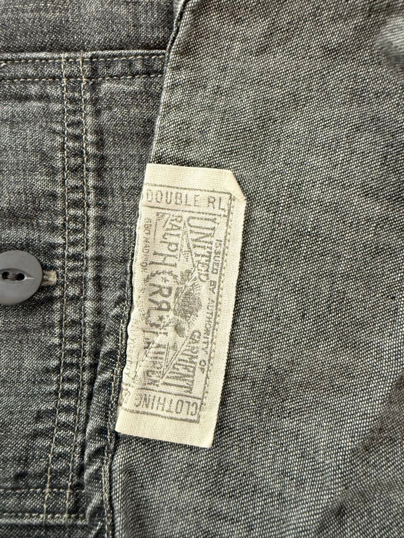 ダブルアールエル　グランメゾン東京　木村拓哉着用　ワークシャツ　S