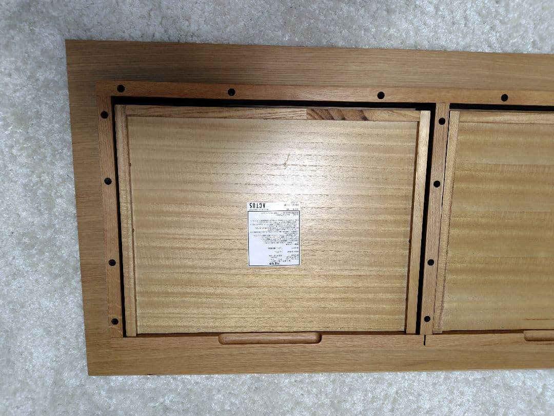 asa.m　ACTUS　木製デスク