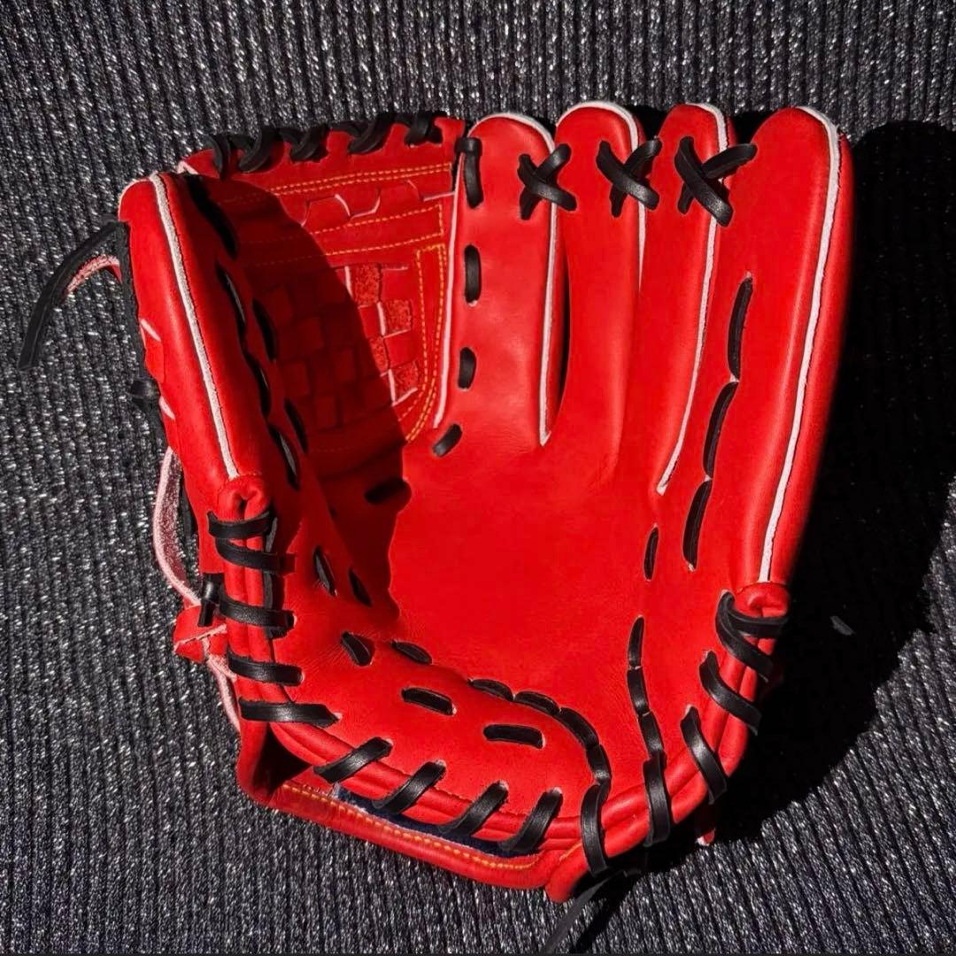 L6番同型 モデル 硬式・軟式兼用グラブ 【内野用 大 小指2本対応モデル】